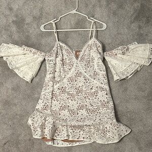 Elegant Lace Off-Shoulder Dress